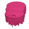 82" Bulk Pack of 12 Hot Pink Banquet Style Round Disposable Plastic Tablecloths